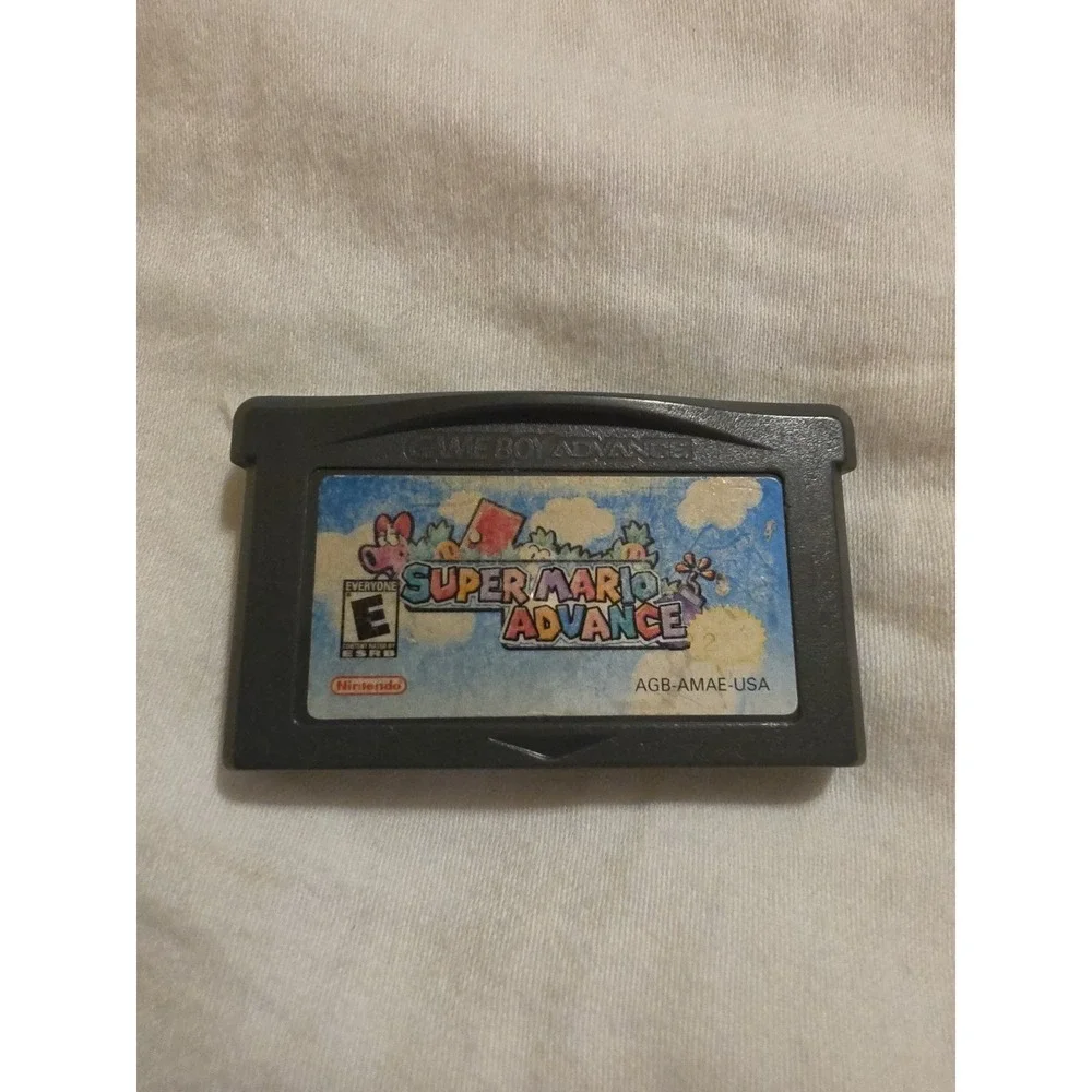 Nintendo Gameboy Advanced Super Mario Advanced Used Game Free‎ Shipping